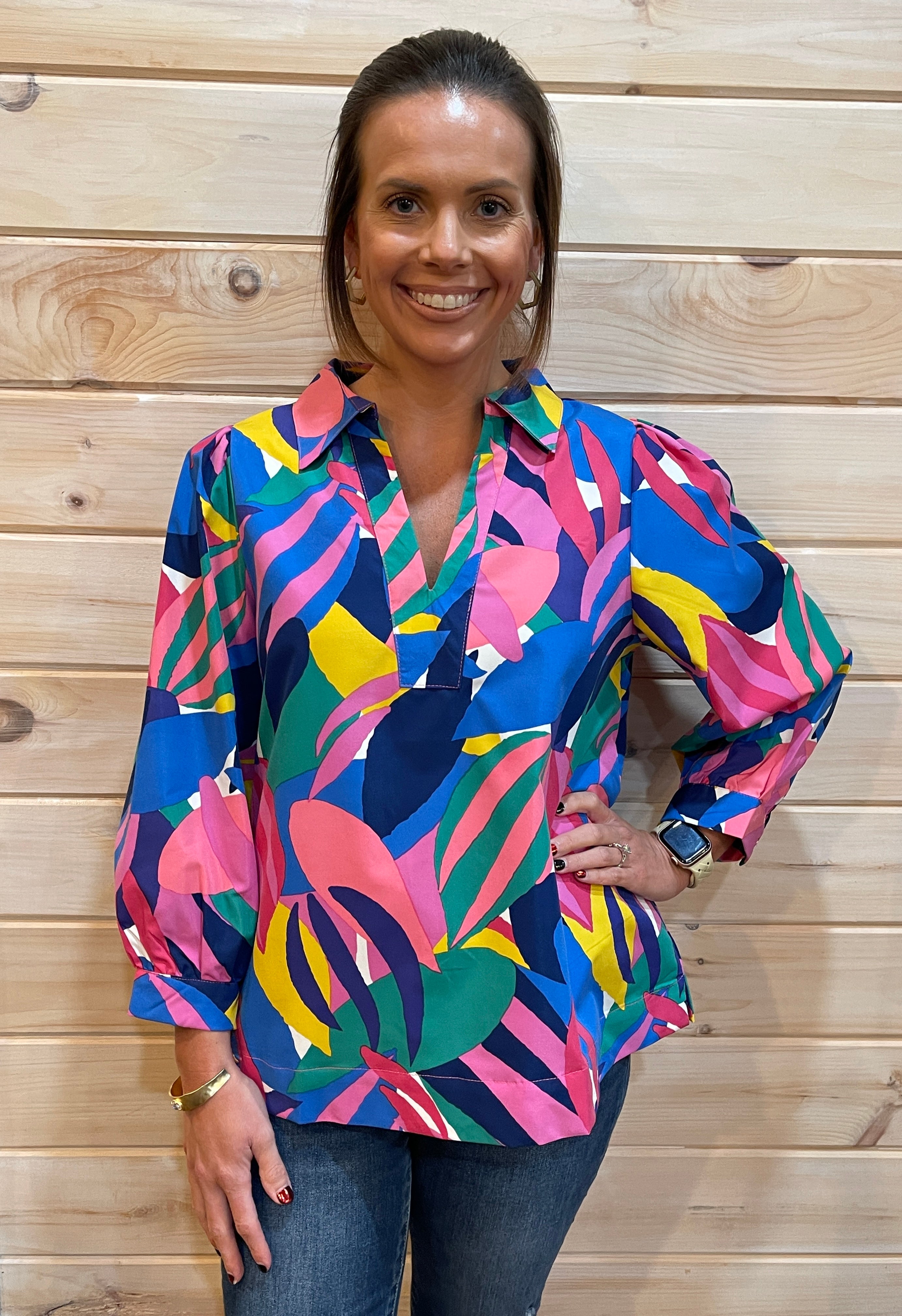Purple Haze Caroline Top