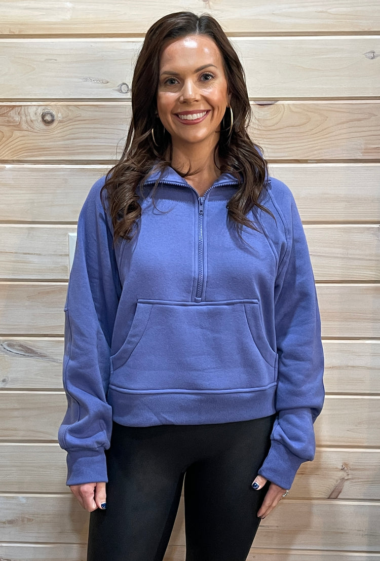 Girl on the Go Half Zip