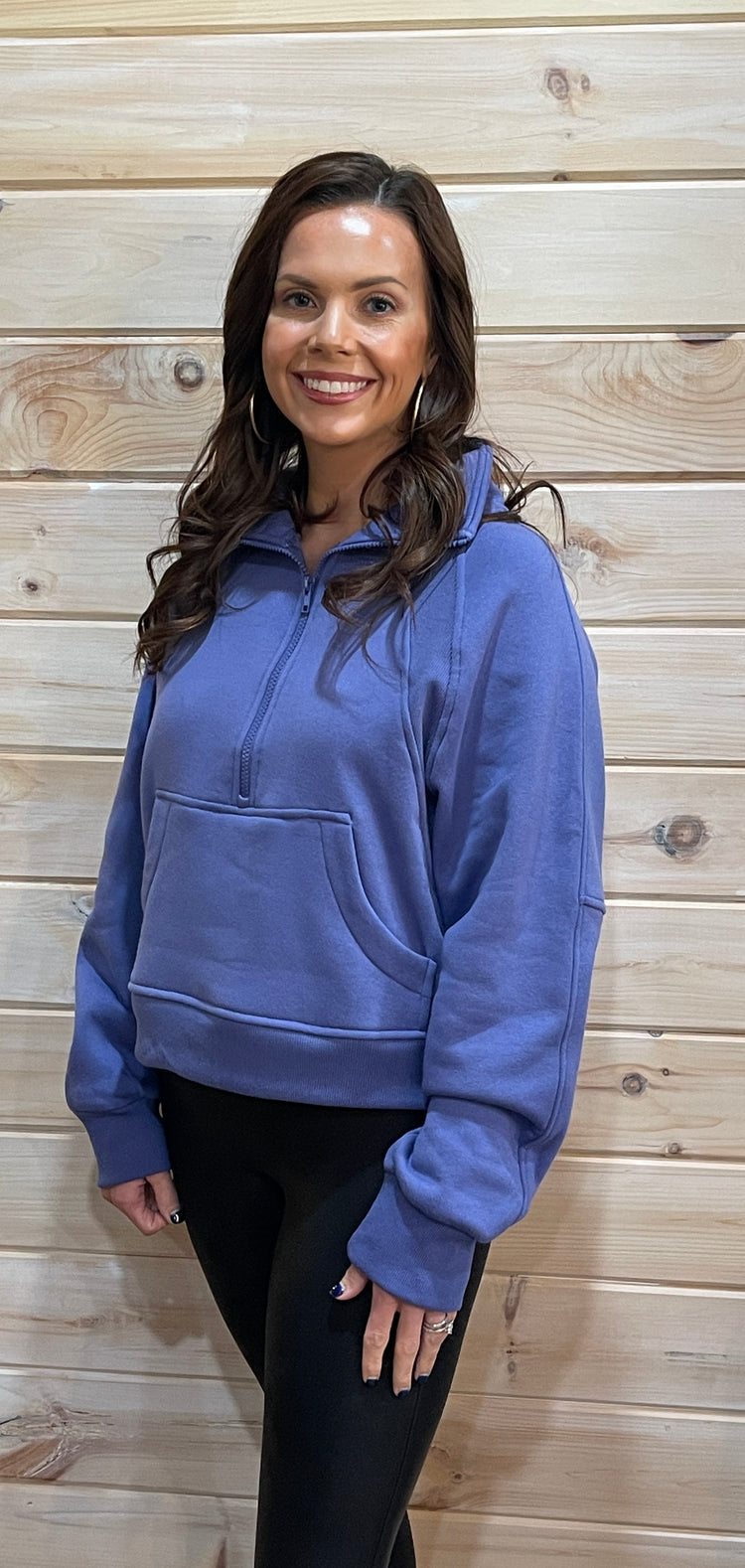 Girl on the Go Half Zip