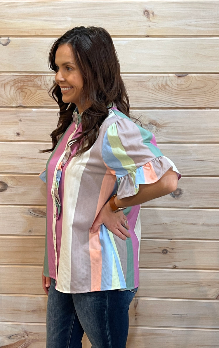 Pop of Color Top