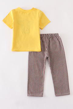 Cow Pants Boy Set