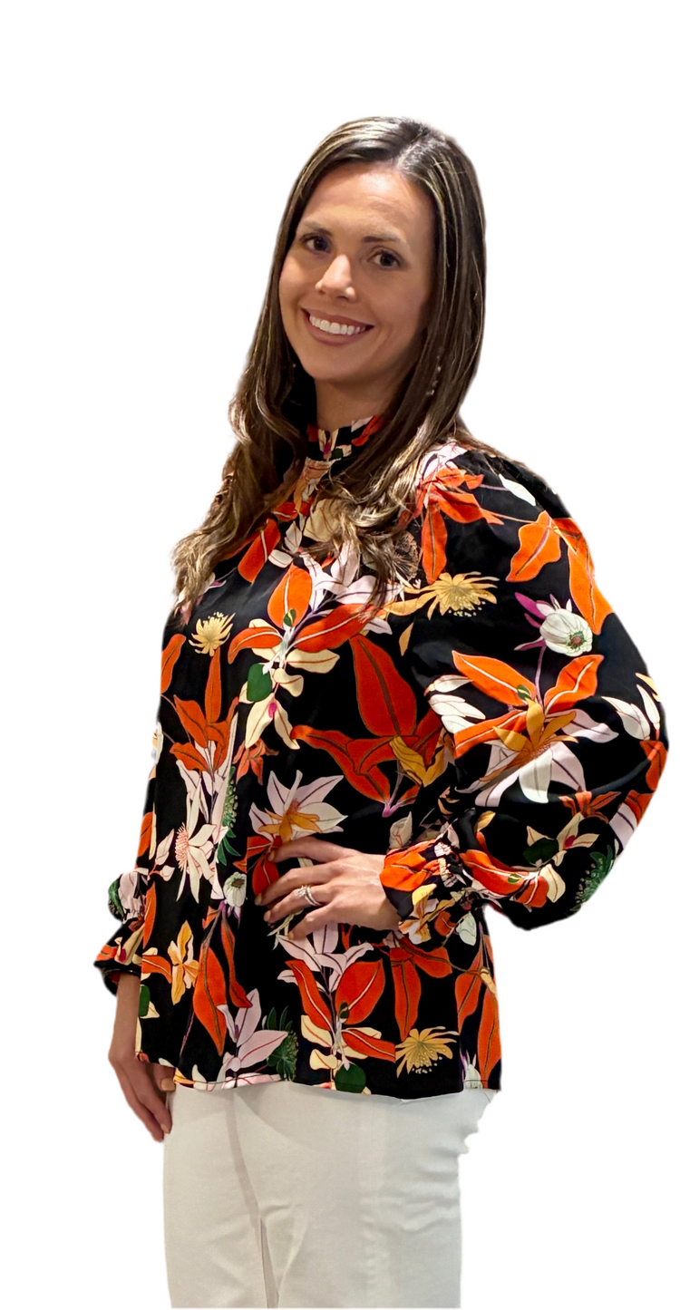 Fall Floral Top