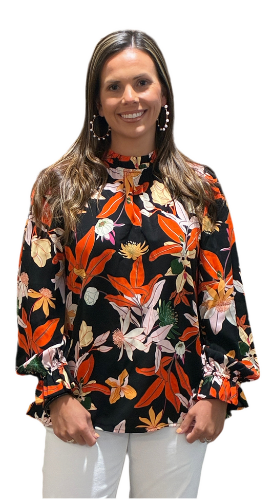 Fall Floral Top