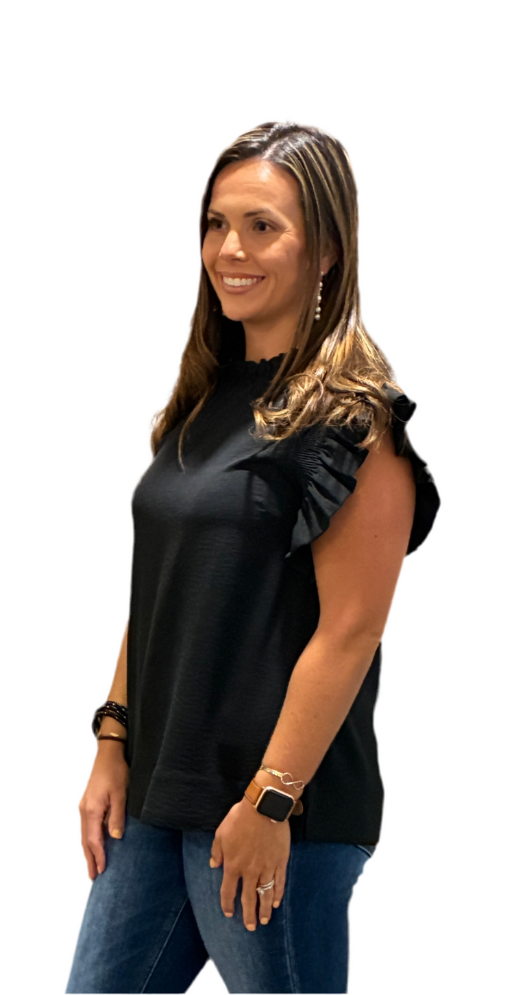 Always Casual Top- Black