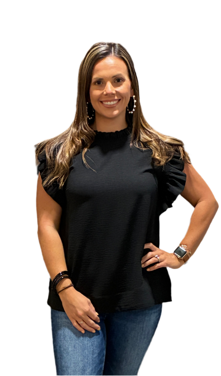 Always Casual Top- Black
