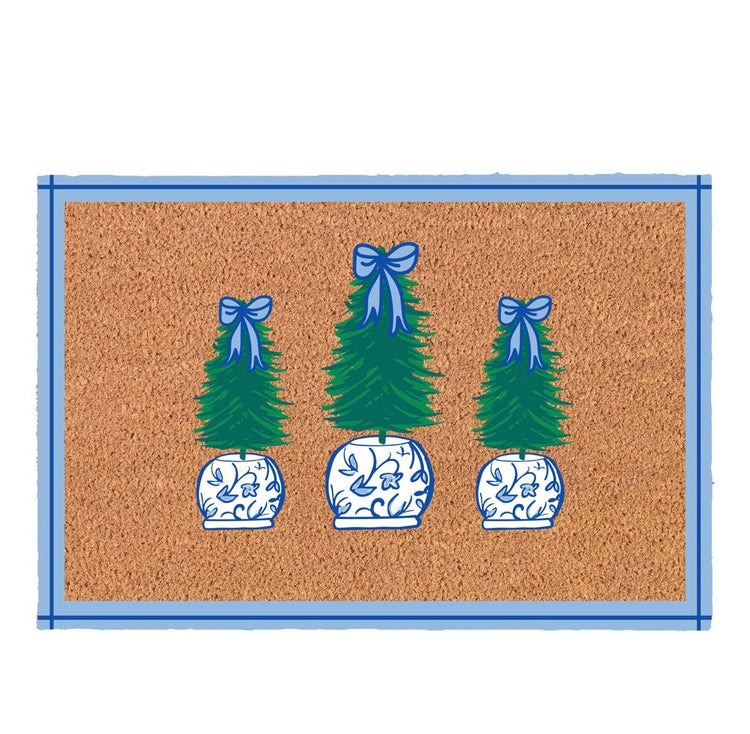 Door Mat: Ginger Jar Joy