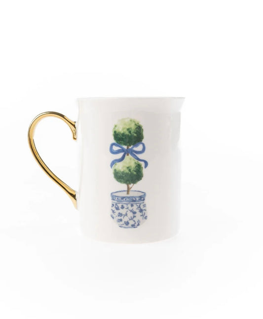 Ceramic Mug- Topiary