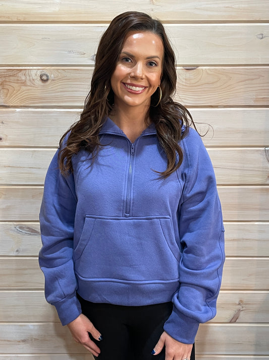 Girl on the Go Half Zip