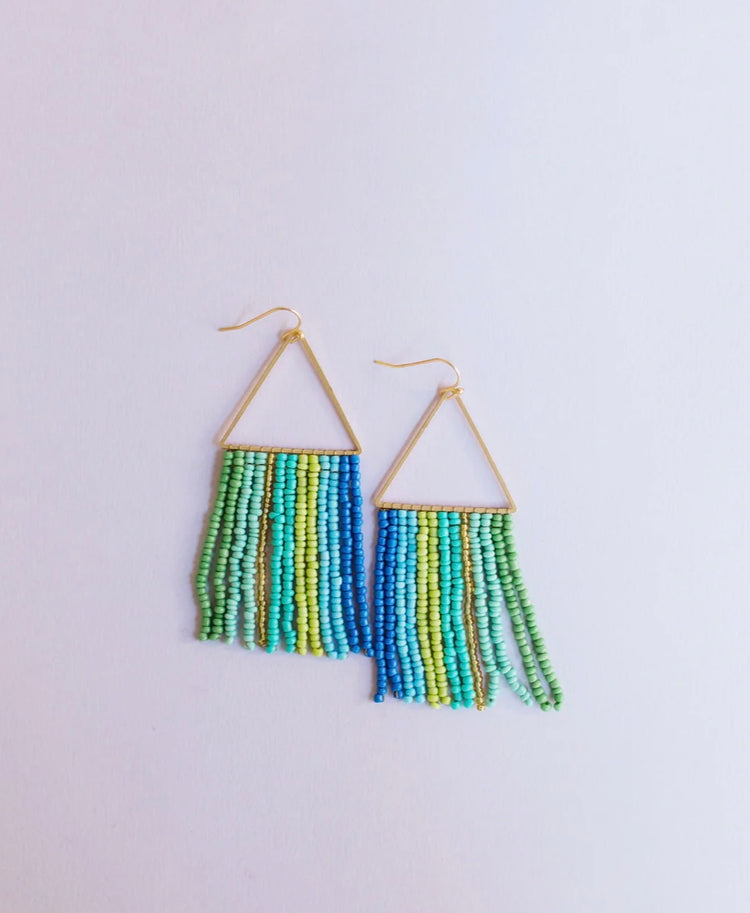 Greer Earrings- Pine