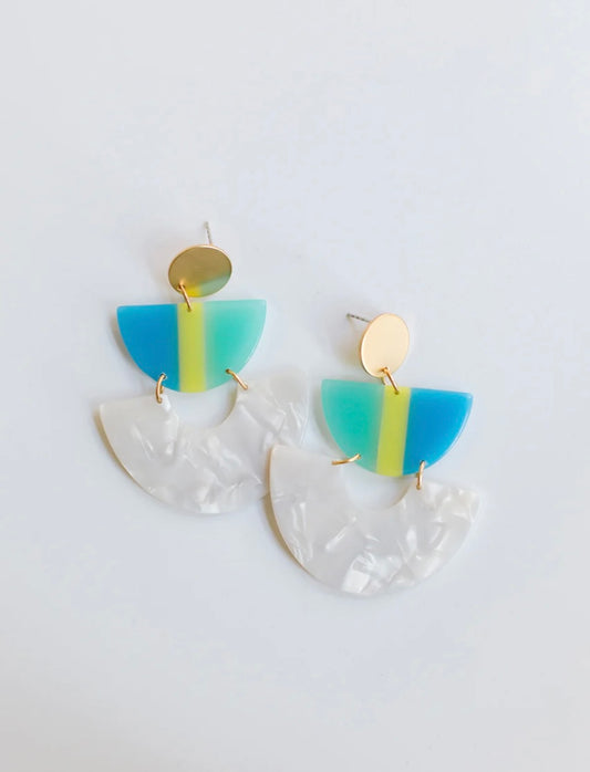 Emorie Earrings- Mint