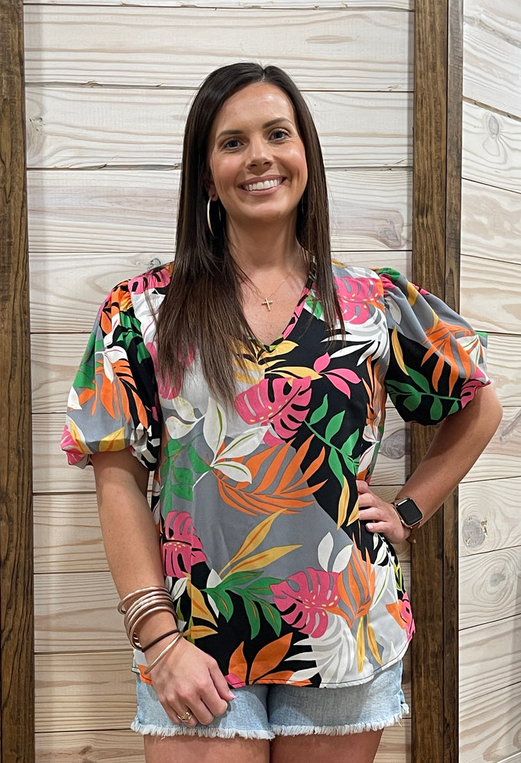 Tropical Days Only Top