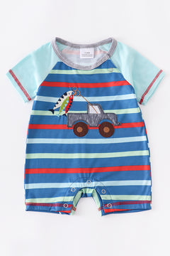 Gone Fishing Boy Romper