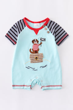 Ahoy Dog Boy Romper